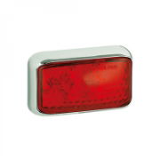 LED Autolamps 35 Series LED Rear Marker Light w/ Chrome Bezel | Fly Lead [35CRME]