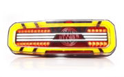 WAS W277 RING LED Rear Combination Trailer Light | 402mm | Fly Lead | Left | 5 Function - [2376 L]