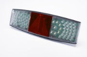 Rubbolite M756 Series 24V Trailer LED Rear Combination Light w/ Triangle Reflex | 445mm - [756/01/05]