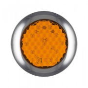 LED Autolamps 145 Series 12/24V Round LED Indicator Light | 145mm | Fly Lead - [145AME]