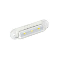 LED Autolamps 16 Series LED Green ABS Marker Light | Fly Lead | 12V [16GC12B]