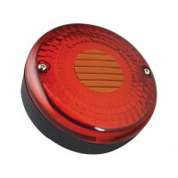 LED Autolamps 140 Series 12/24V Round LED S/T/I Light | 140mm | Fly Lead - [140STIM]