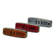 Rubbolite M890/M891 Series LED Marker Lights | 124mm