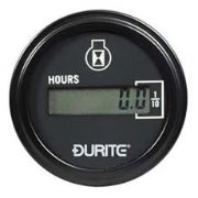 Durite Circular Digital LCD Engine Hour Counter