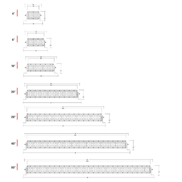 RIGID Radiance+ LED Work Light Bar | 50" | White Backlight | 21384lm (Raw) | 12V - [250003]