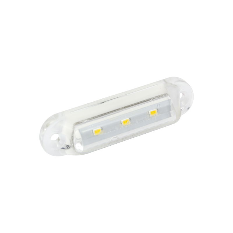 LED Autolamps 16 Series LED White Front Marker Light | Fly Lead | 24V [16W24B]