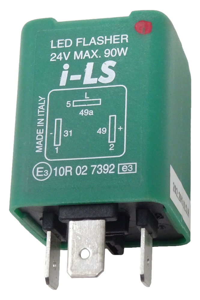 DBG 256.ILS3/24 Flasher Relay with Bracket 90W 24V