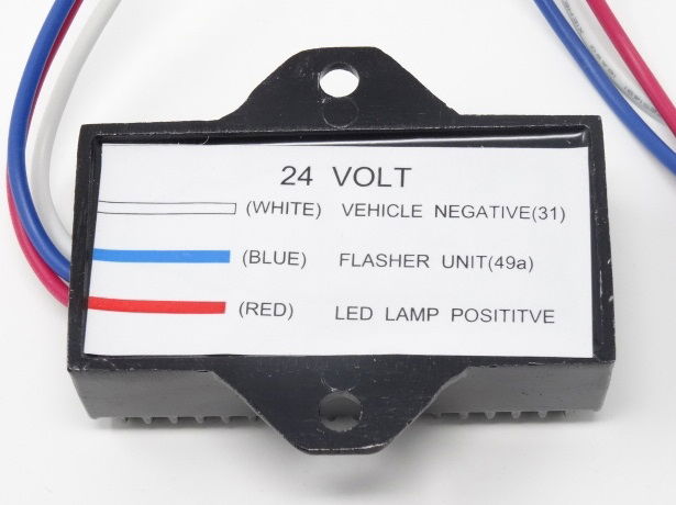 DBG 386.E07/24v Single Function LED Loading Module (Fly Lead) 24V