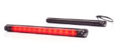 WAS W274 BLACK LED Rear (Red) Marker Light | 237mm | Fly Lead - [2331]