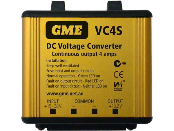 Wallen Antennae VC4S/48V 48V to 12V 4A Voltage Power Convertor/Dropper (Non-Isolated)
