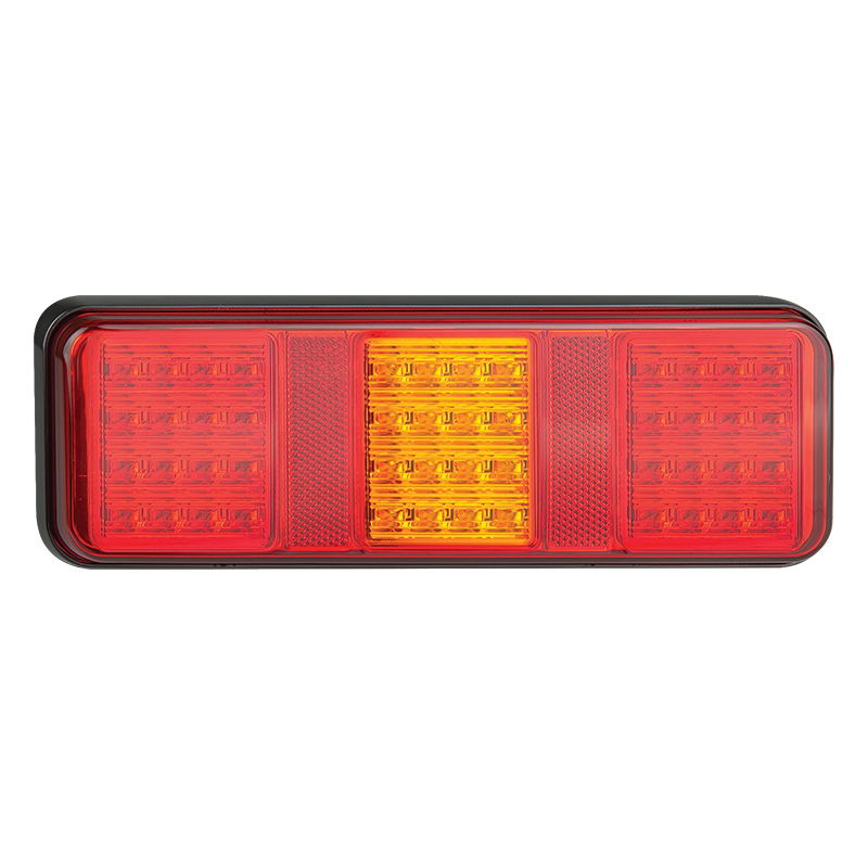 LED Autolamps 283 Series 12/24V LED Rear Combination Light w/ Reflex | 283mm | Left/Right | S/T/I w/ Fog - [283FARM] - 1