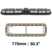 ECCO 13 Series 770mm LED R65 Amber/Clear 24 Module Lightbar [13-00002-E]