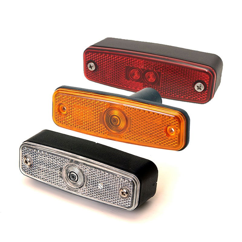 Rubbolite M595/M596 Series Marker Lights w/ Reflex | 125mm