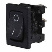 Durite 13mm Rectangular Rocker Switches | ON/OFF | 12V | I/O Legend | No LED | Pack of 1 - [0-530-02]