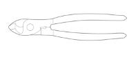 DBG 800.145. Cable Cutters up to 38mm² Cable