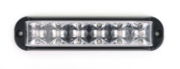 Redtronic BX61WC/BK WHITE 6-LED Directional Warning Module 12/24V