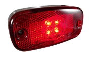 LITE-wire/Perei RM11 LED Rear Marker Light w/ Reflex | Superseal | 12/24V [RM11-01]