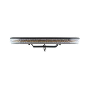 LED Autolamps EQBT Series Amber/Clear (R65) LED Mini Lightbar | 417mm | Single Bolt | 12/24V | Pack of 1 - [EQBT417R65A]