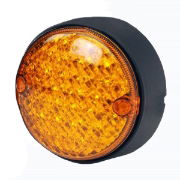 Rubbolite M837 LED Signal Lights REPLACEMENT SINGLE POD BEZEL MOUNT - [88162]