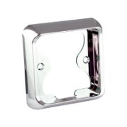 LED Autolamps 80 Series LED SINGLE Lamp Bracket - Chrome [80B1C]