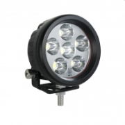 LED Autolamps 896 Compact Round 6-LED 806lm Reverse/Work Flood Light 12-80V - 896FB80V