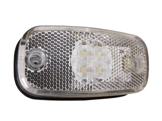 LITE-wire/Perei FM18 LED Front Marker Light w/ Reflex | Cable Entry | 12V [FM18LED-12V]