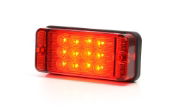 WAS W83/W84 Series 12/24V Rectangular LED Signal Lights | 107mm