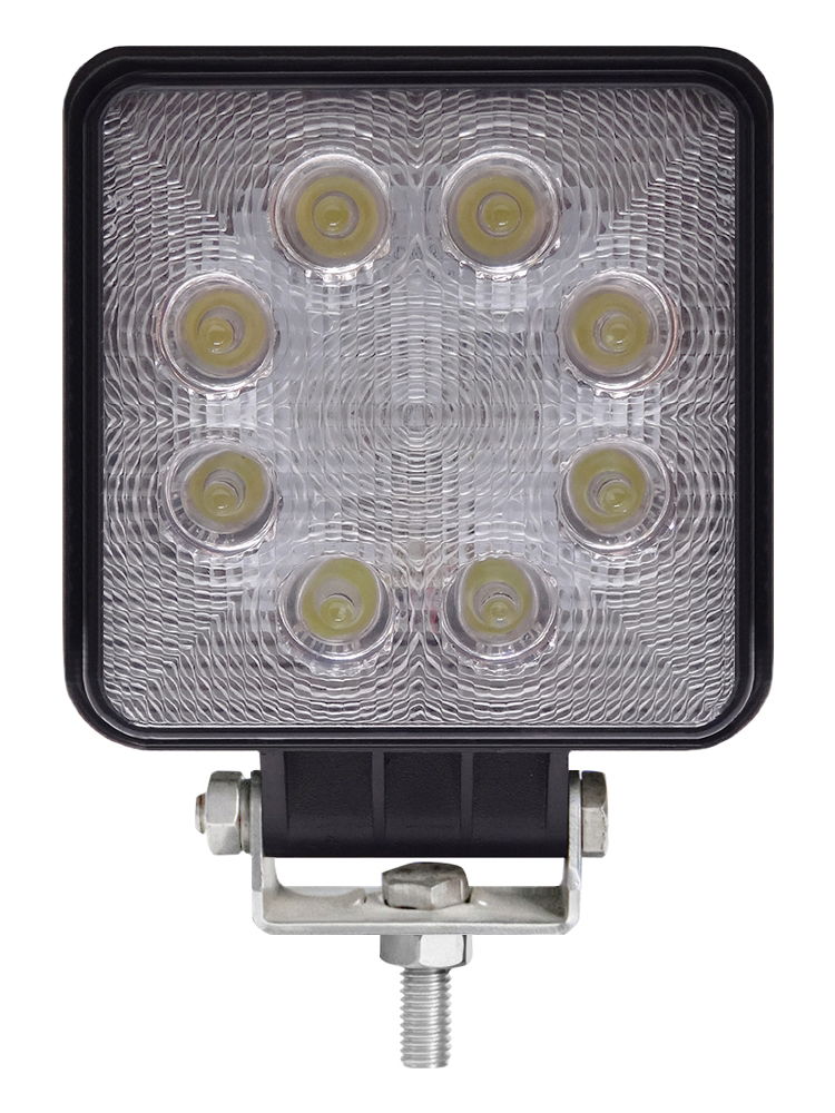 DBG 8-LED Square Work Light | Flood Beam | 1920lm | Fly Lead | Pack of 1 - [711.030]