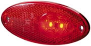 Hella 2TM 964 295-091 LED Rear Marker Light w/ Reflex [5m Fly Lead] 24V