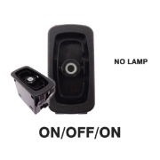 Carling L-Series Rocker Switch Base | 12/24V | ON/OFF/ON | DP | No Illumination | Pack of 1 - [275.8410]