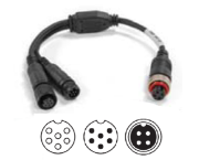 Brigade AC-305 Splitter Cable for BN360 Camera to MDR & ECU