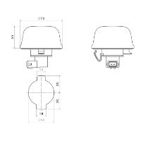 FER 02-4169 76mm LED Side INDICATOR Light 24V