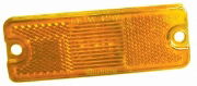 Truck-Lite TL/18 LED Side (Amber) Marker Light (Reflex) | 114mm | Fly Lead - [TL/18011Y]