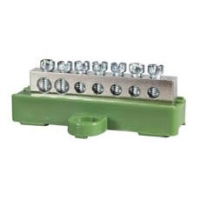Durite Terminal Block Bus Bar | 2x 5.4mm, 5x 4mm | Pack of 1 - [0-005-38]