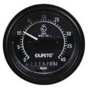 Durite Tachometer and Combined Hour Meter 12/24V (0-4,000 RPM)