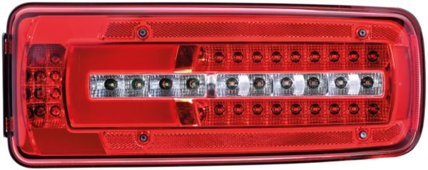 Hella 9EL 208 551-001 Rear Combination Light Replacement Lens // DAF