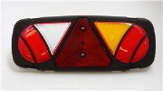 Rubbolite M800 Series LED Rear Combination Lights w/ Triangle Reflex