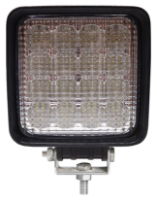 DBG 16-LED Square Work Light | Flood Beam | 3840lm | Fly Lead | Pack of 1 - [711.040]