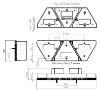 Perei/LITE-wire PL.100.A.02 3 Position Modular Housing