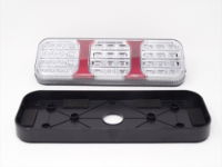 DBG COMBI III Series LED Rear Combination Lamp w/ Reverse (Clear Lens) | 0.5m Fly Lead [344.055A]