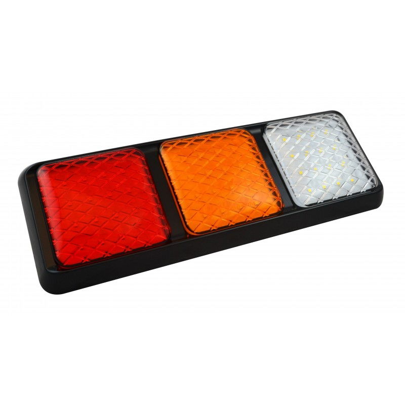 LED Autolamps 282 Series Triple 12/24V LED Rear Combination Lights | 284mm