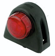 Britax L428 Series LED LEFT/RIGHT End-Outline Marker Light - Direct Stalk | Fly Lead | 12V [L428.104.L12V]