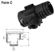 Schlemmer T-Manifold (Form C) Conduit Connectors