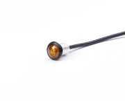 Truck-Lite TL/34 LED Side (Amber) Marker Light | 28mm | 24V | Fly Lead (0.5m) - [TL/34200A]