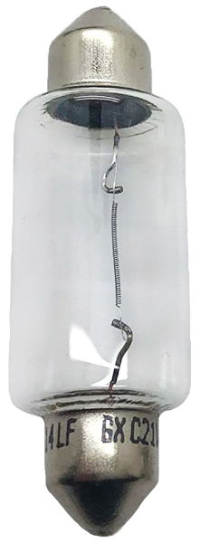 273 SV8.5-8 Festoon Bulb 15x43mm | 12V | 21W | Pack of 10 - [100.273]