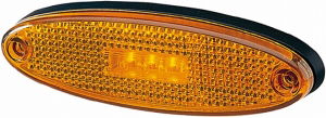 Hella 007 943 Series LED Marker Lights | 150mm