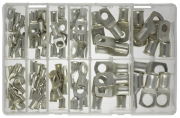 Assorted Flared End Copper Tube Lug Terminals | Box of 78 - [1023.DB9]