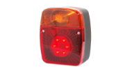 WAS 478 W18UDZ LED REAR COMBINATION Light (Fly Lead) 12/24V