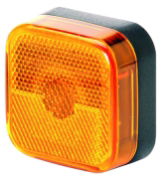 Rubbolite M590 Series Side Marker Light w/ Reflex | Fly Lead | FORD Transit - [590/01/00]