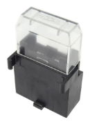 Single Standard Blade Fuse Holder w/ Cap | Stackable